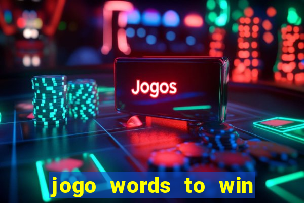 jogo words to win paga mesmo